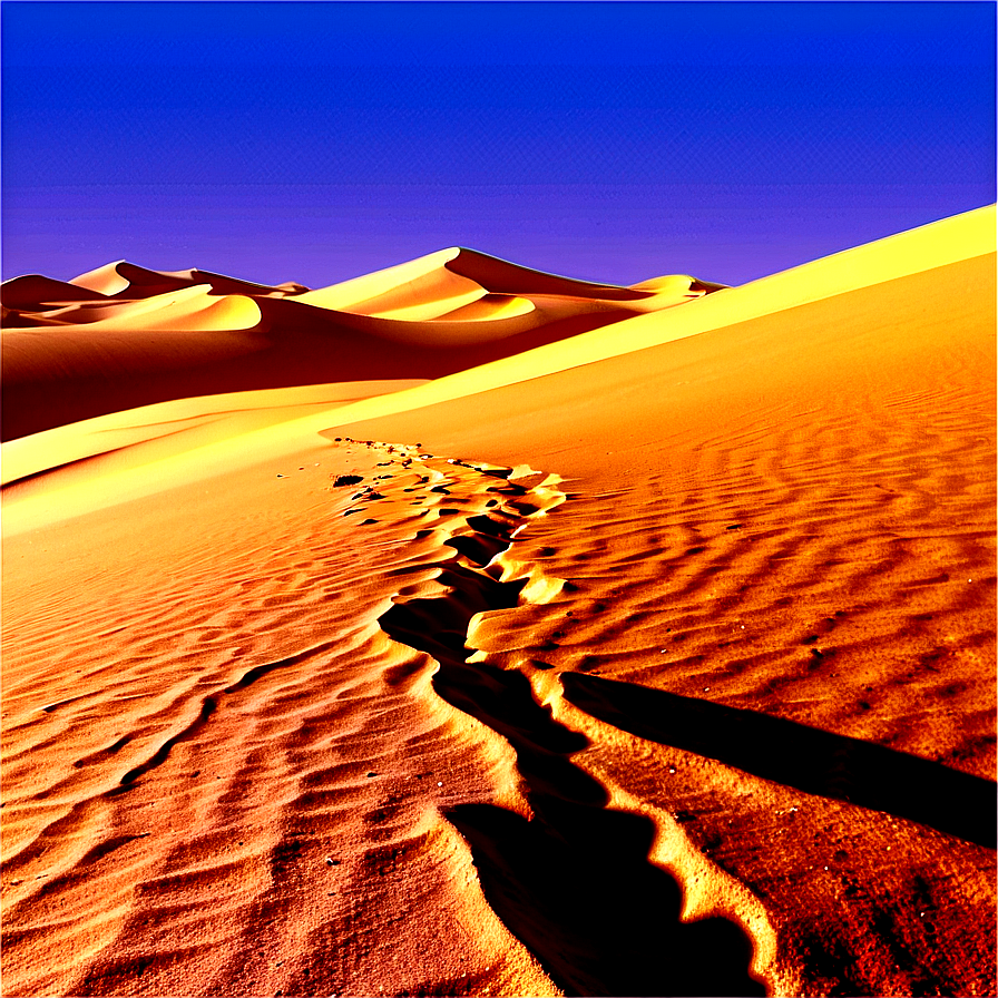 Desert Dunes Pathway Png 06202024 PNG image