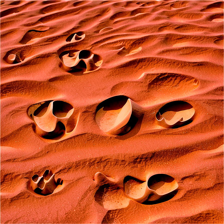 Desert Footprints Png 05252024 PNG image