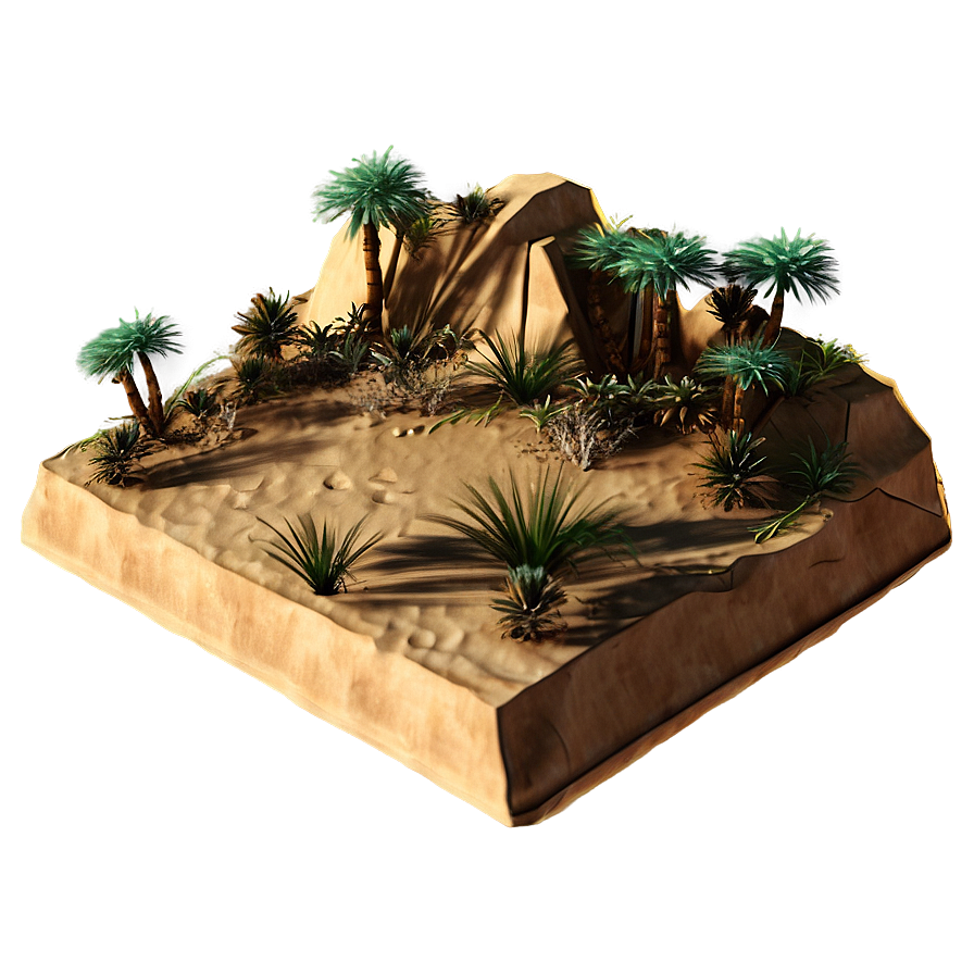 Desert Mesa Scenery Png Tgv49 PNG image