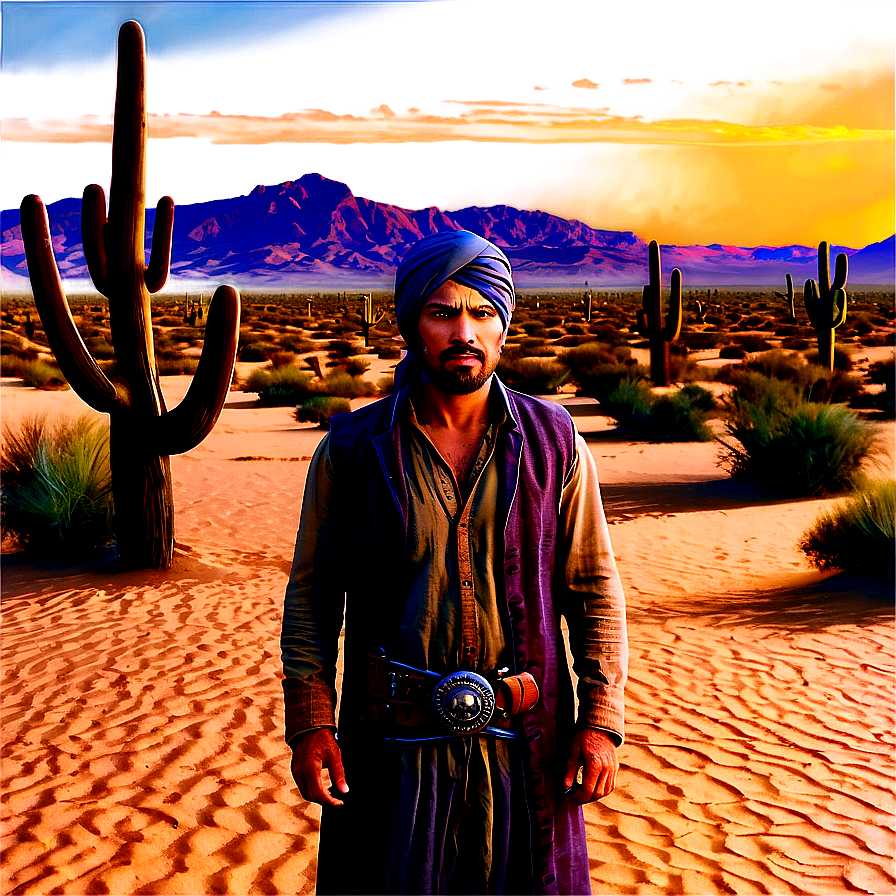 Desert Wanderer Image Png Dit88 PNG image