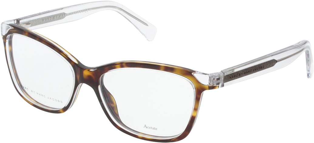 Designer Acetate Eyeglasses Transparent PNG image