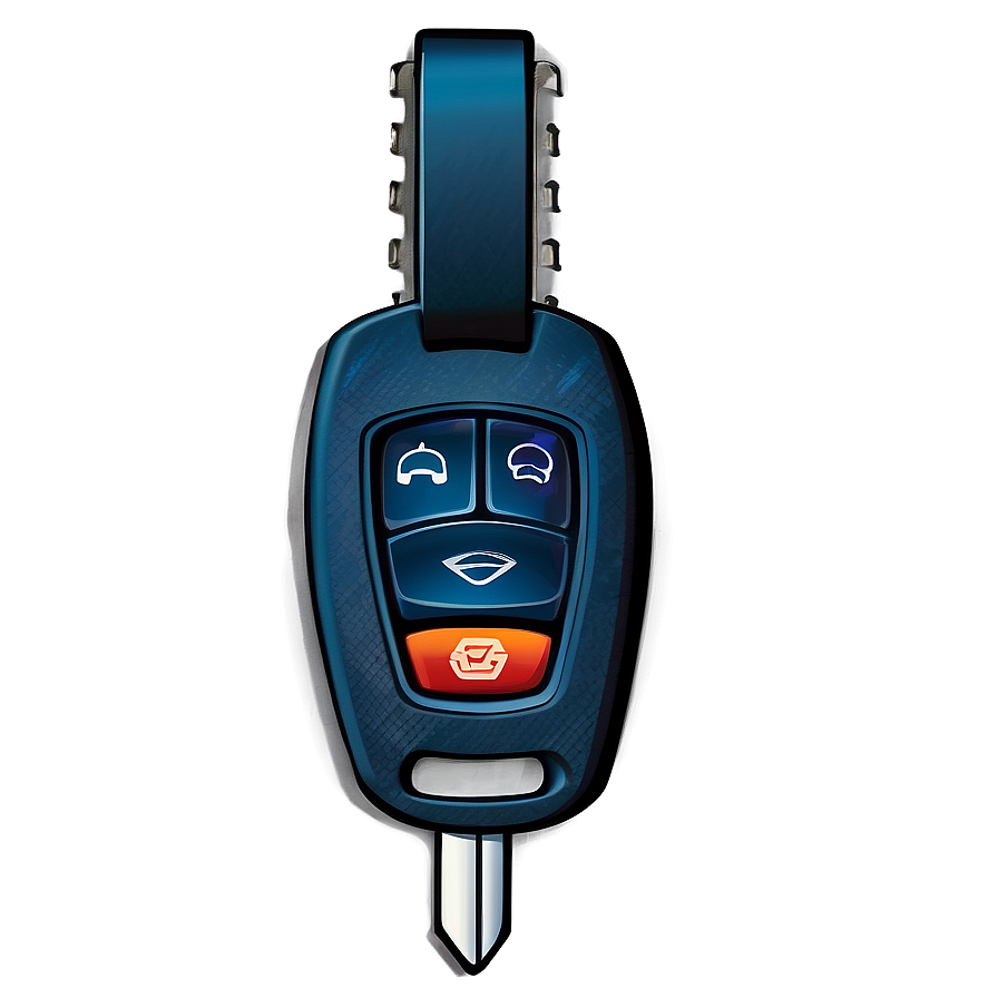 Designer Car Keys Png 06122024 PNG image