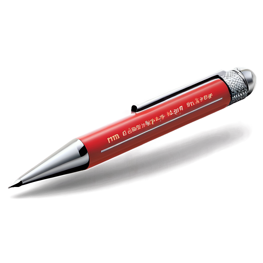 Designer Mechanical Pencil Png Qbf99 PNG image