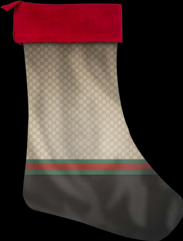 Designer Stocking Black Background PNG image