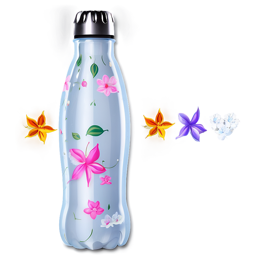 Designer Water Bottle Png Tff51 PNG image