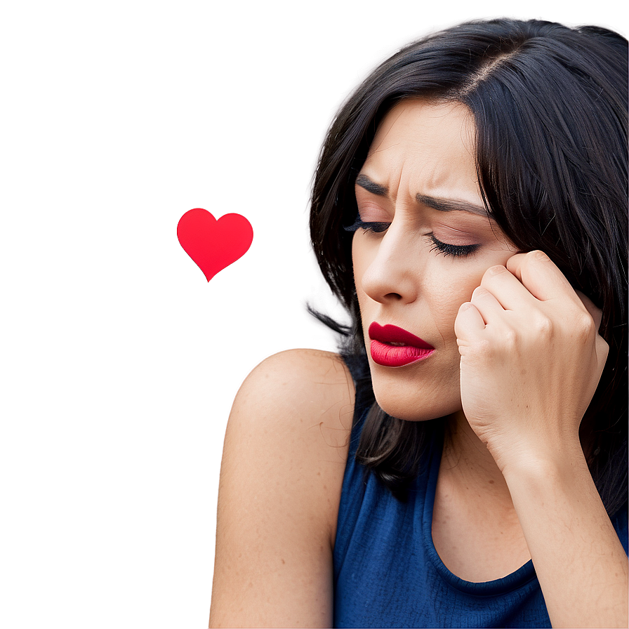 Despair Broken Heart Emoji Png 11 PNG image