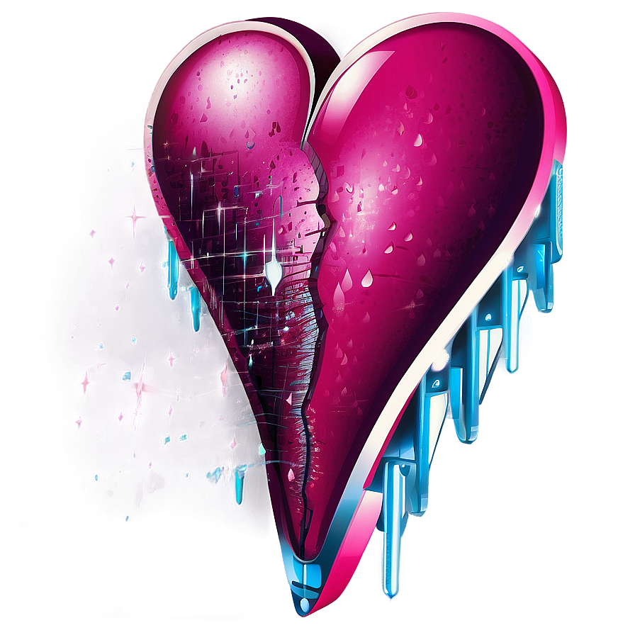 Despair Broken Heart Emoji Png Ylw8 PNG image