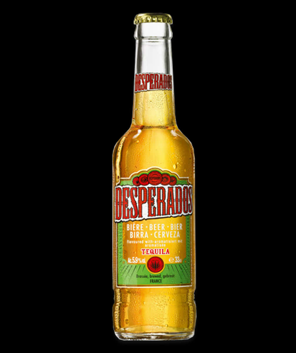 Desperados Beer Bottle PNG image