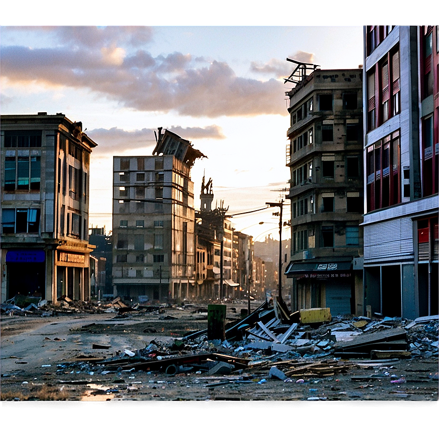 Destroyed City Center Png Vjy PNG image