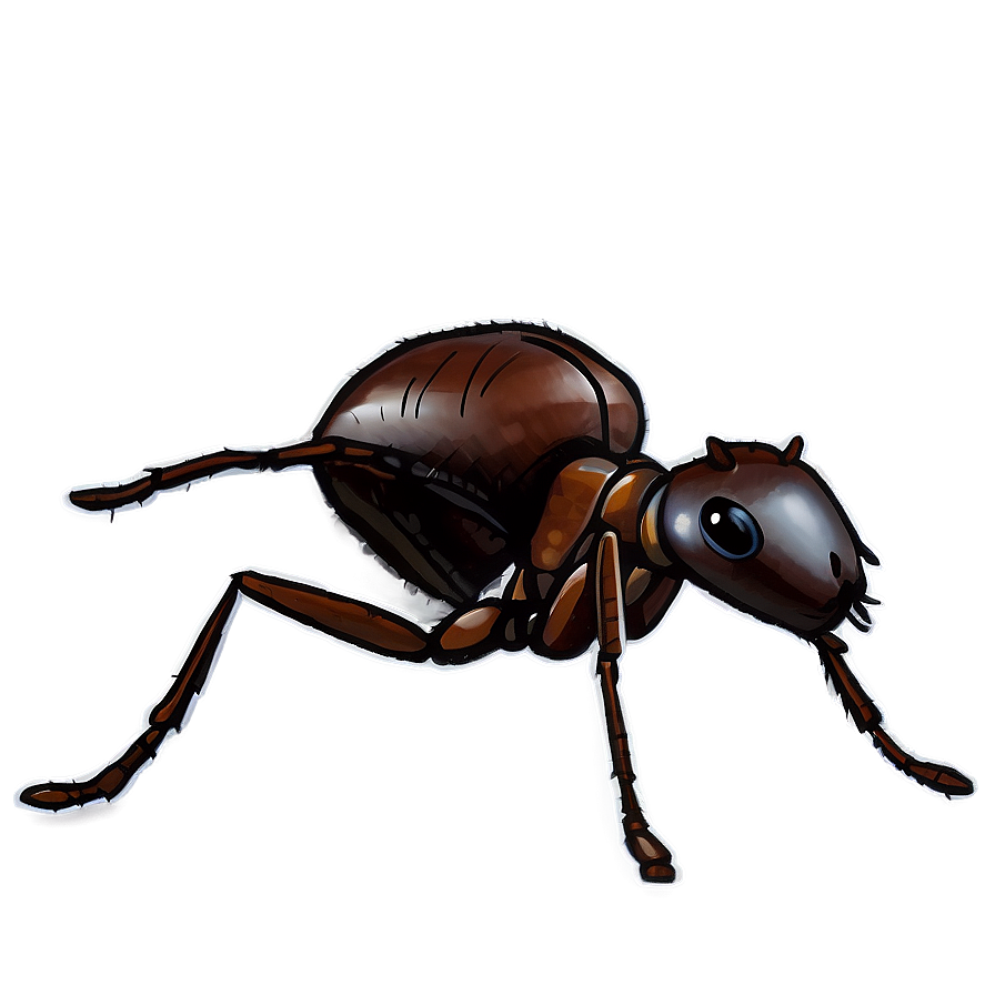 Detailed Ant Drawing Png Vma PNG image