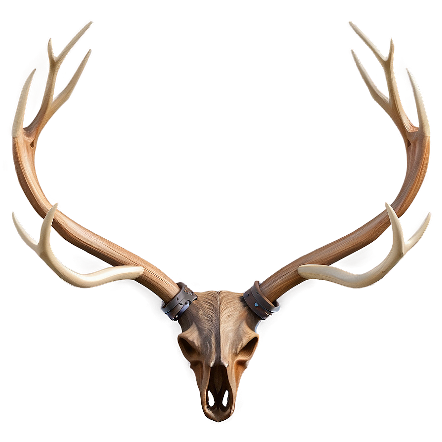 Detailed Antler Sketch Png 06212024 PNG image