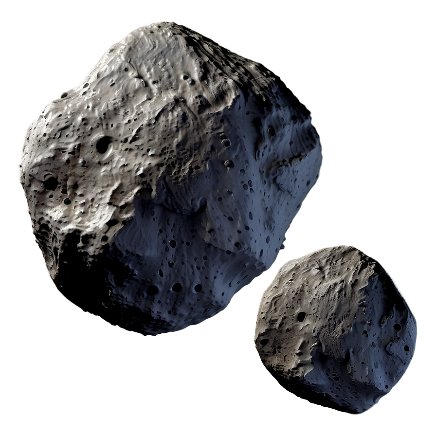 Detailed Asteroid Png 12 PNG image