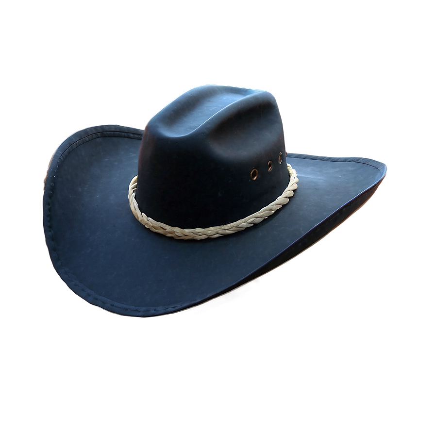 Detailed Black Cowboy Hat Png 10 PNG image