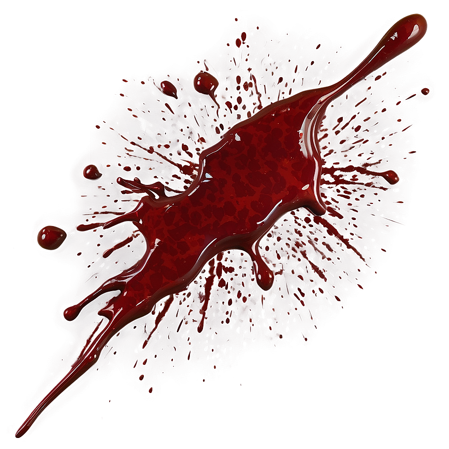 Detailed Blood Splatter Png Edr PNG image