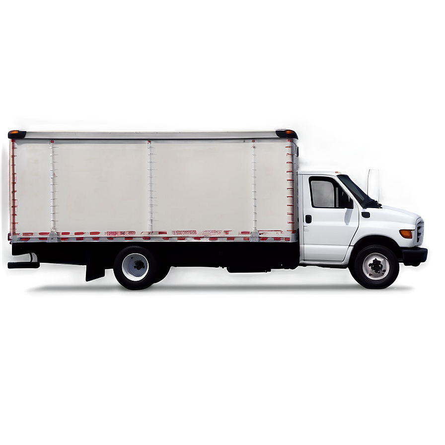 Detailed Box Truck Sketch Png 10 PNG image