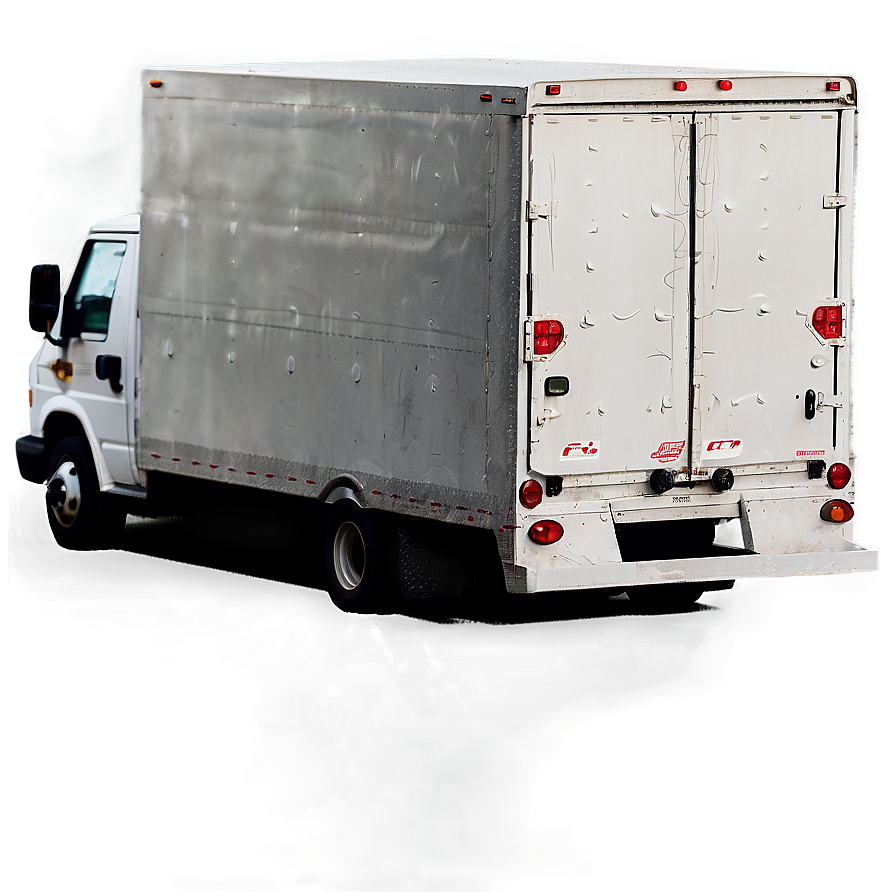 Detailed Box Truck Sketch Png 61 PNG image