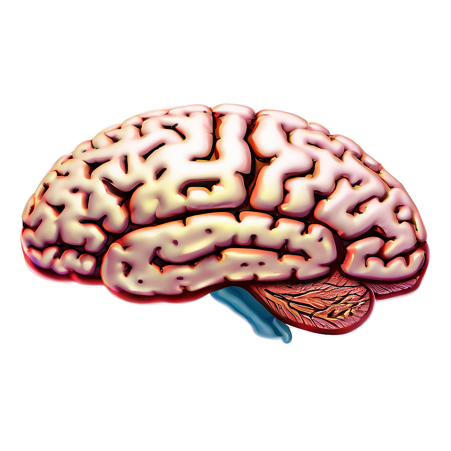 Detailed Brain Outline Png Enj PNG image