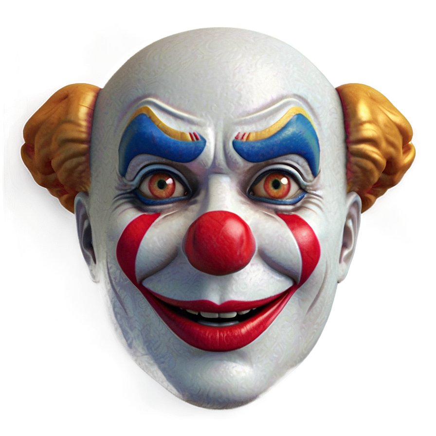 Detailed Clown Emoji Png Ycu59 PNG image