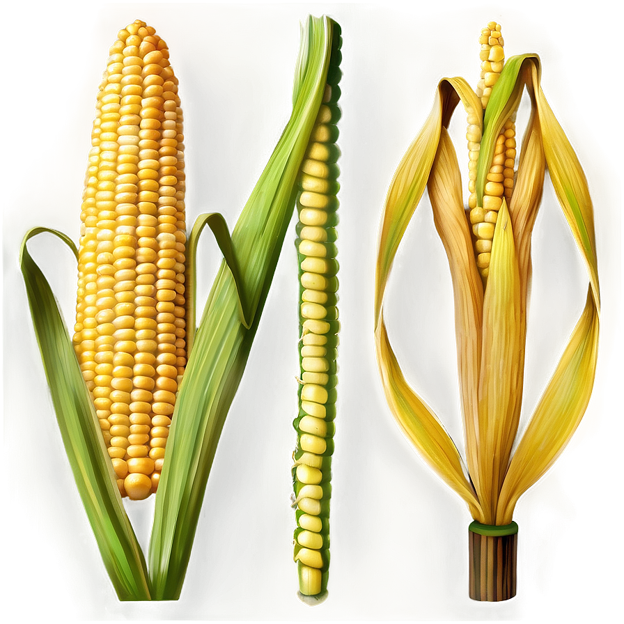 Detailed Corn Stalk Png Vou41 PNG image