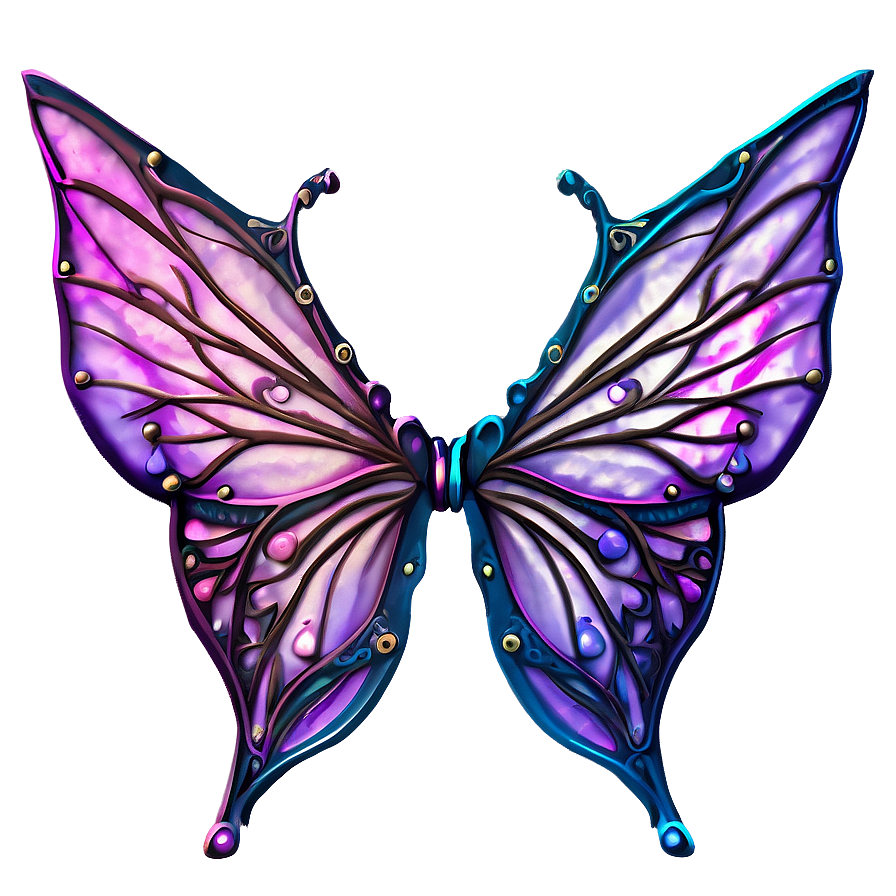 Detailed Fairy Wings Outline Png 44 PNG image