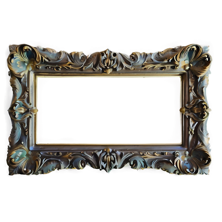 Detailed Fancy Frame Png Ncn55 PNG image