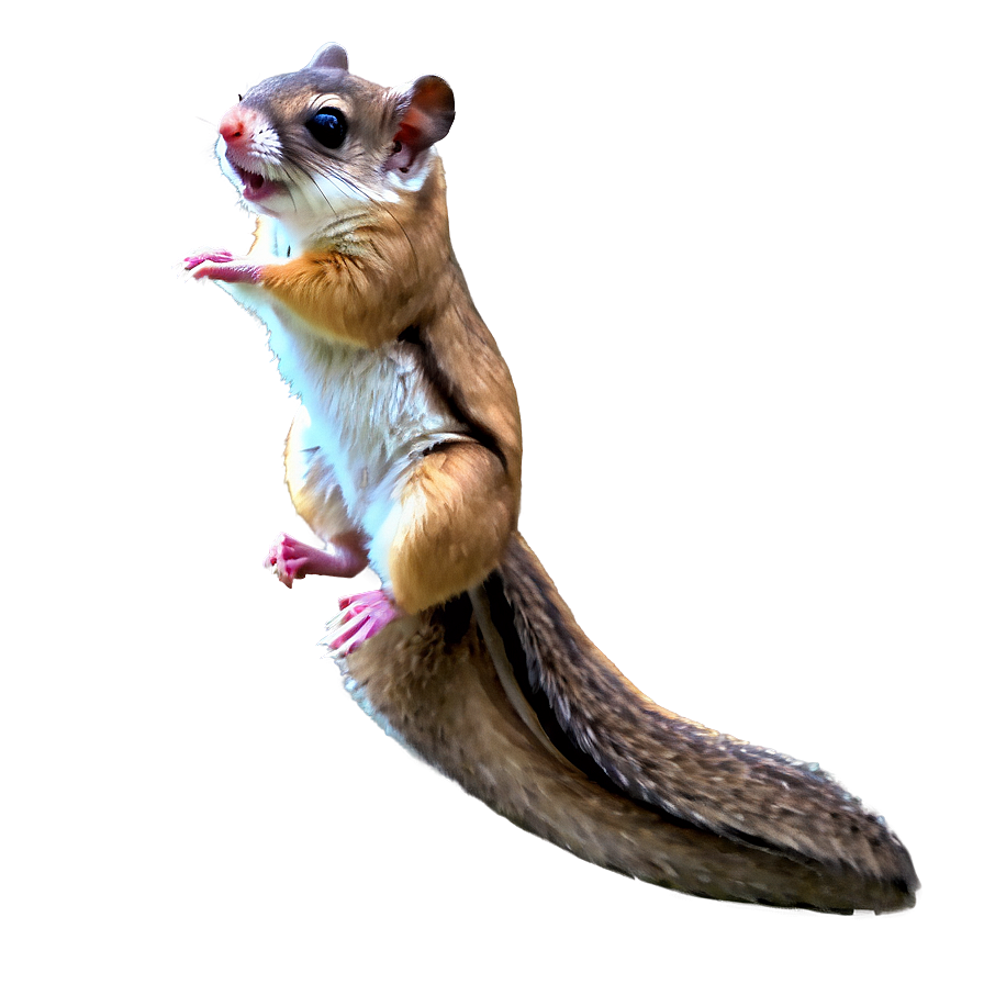 Detailed Flying Squirrel Png 06262024 PNG image