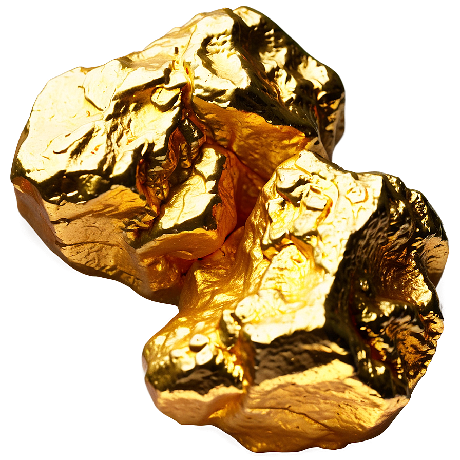 Detailed Gold Nugget Png 77 PNG image