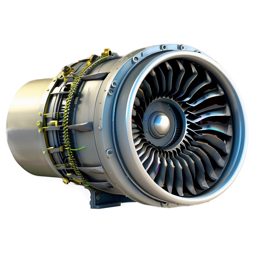 Detailed Jet Engine Parts Png Jfi PNG image