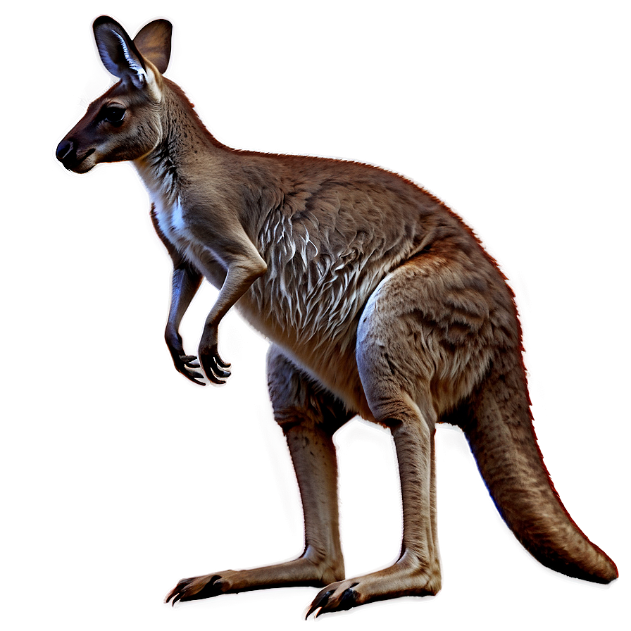 Detailed Kangaroo Png 05212024 PNG image