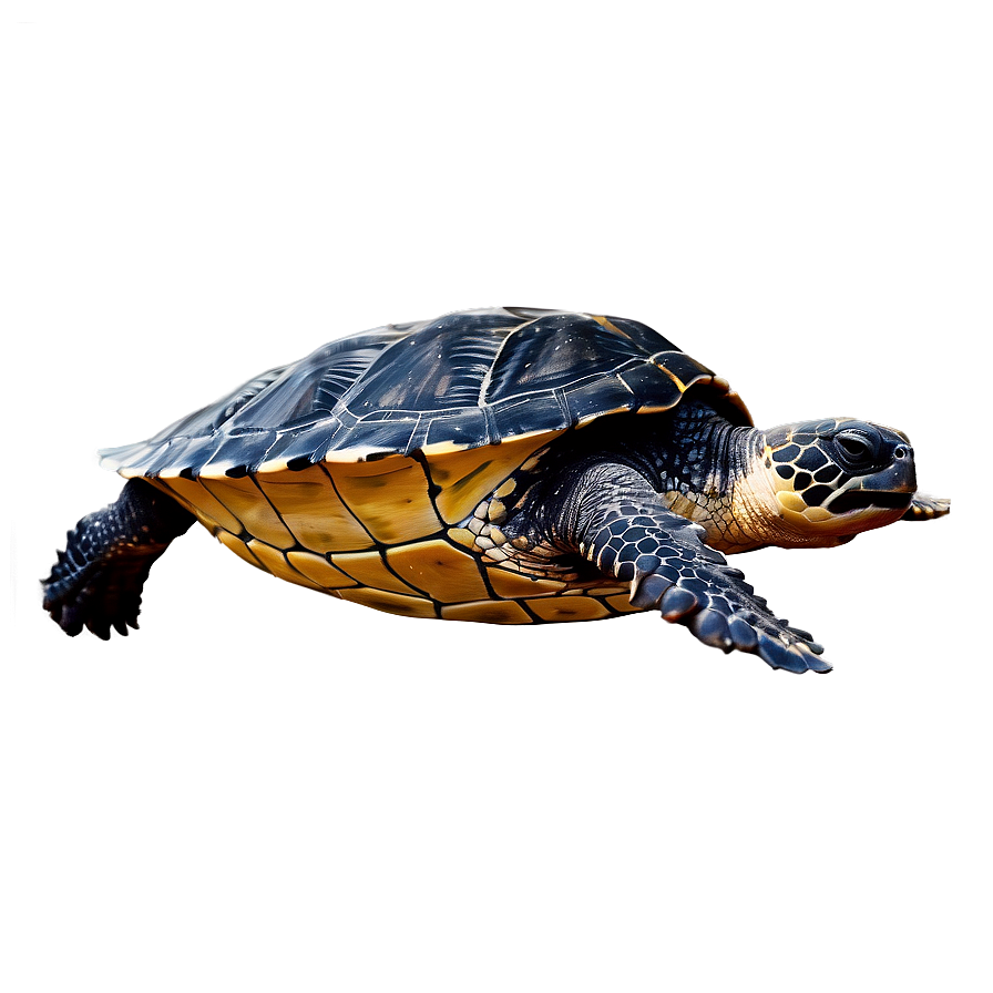 Detailed Leatherback Turtle Drawing Png Vdj30 PNG image