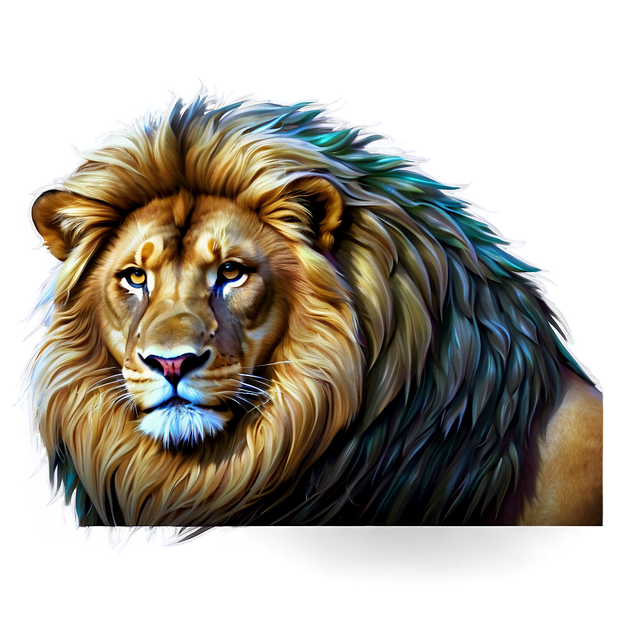 Detailed Lion Mane Png 06122024 PNG image