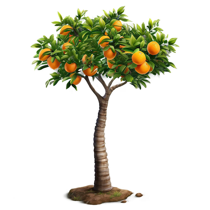 Detailed Orange Tree Png 06132024 PNG image