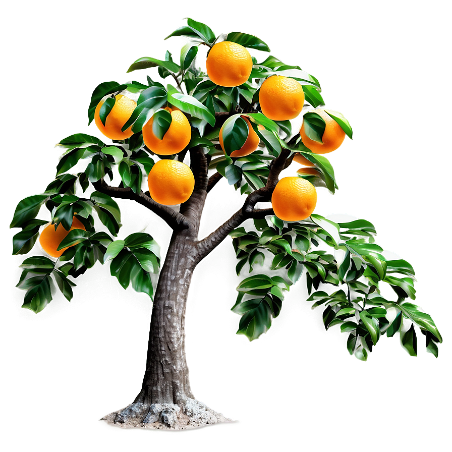 Detailed Orange Tree Png 06132024 PNG image