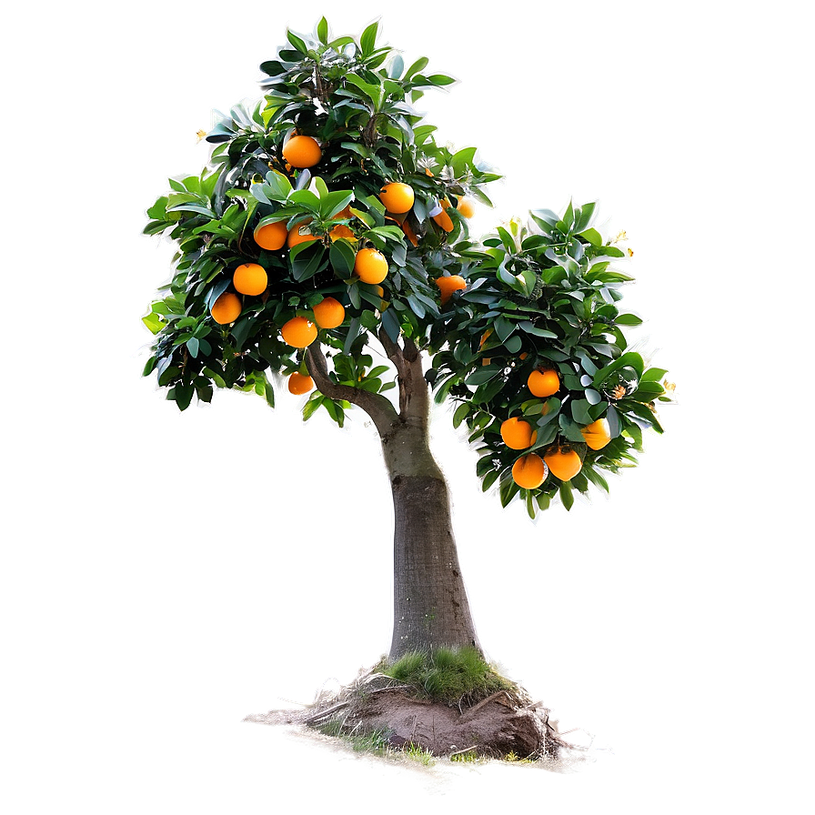 Detailed Orange Tree Png Wwu57 PNG image