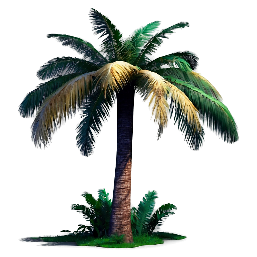 Detailed Palm Tree Png Kby PNG image
