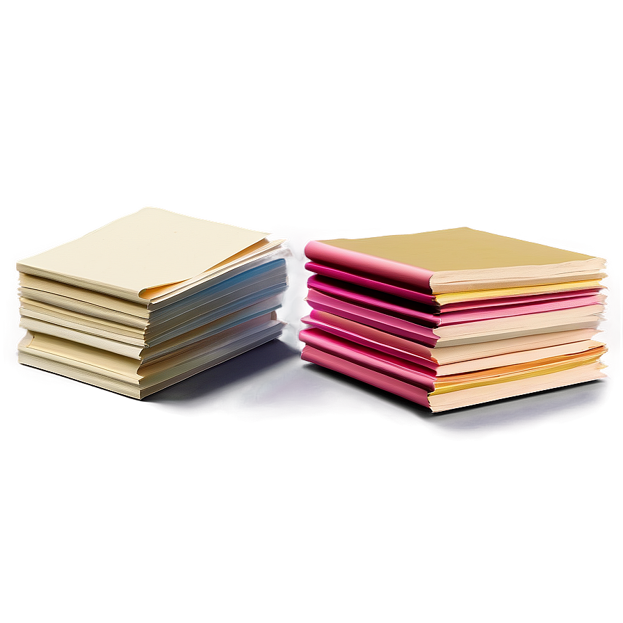 Detailed Paper Stack Png Rdd56 PNG image