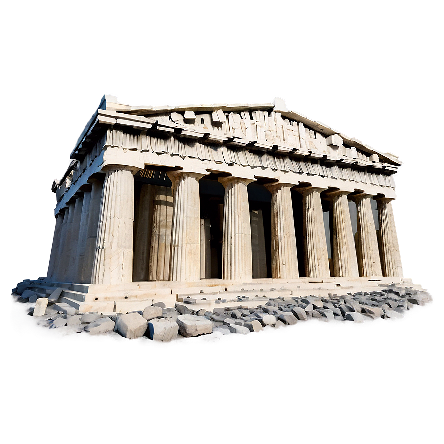 Detailed Parthenon Drawing Png Lid76 PNG image