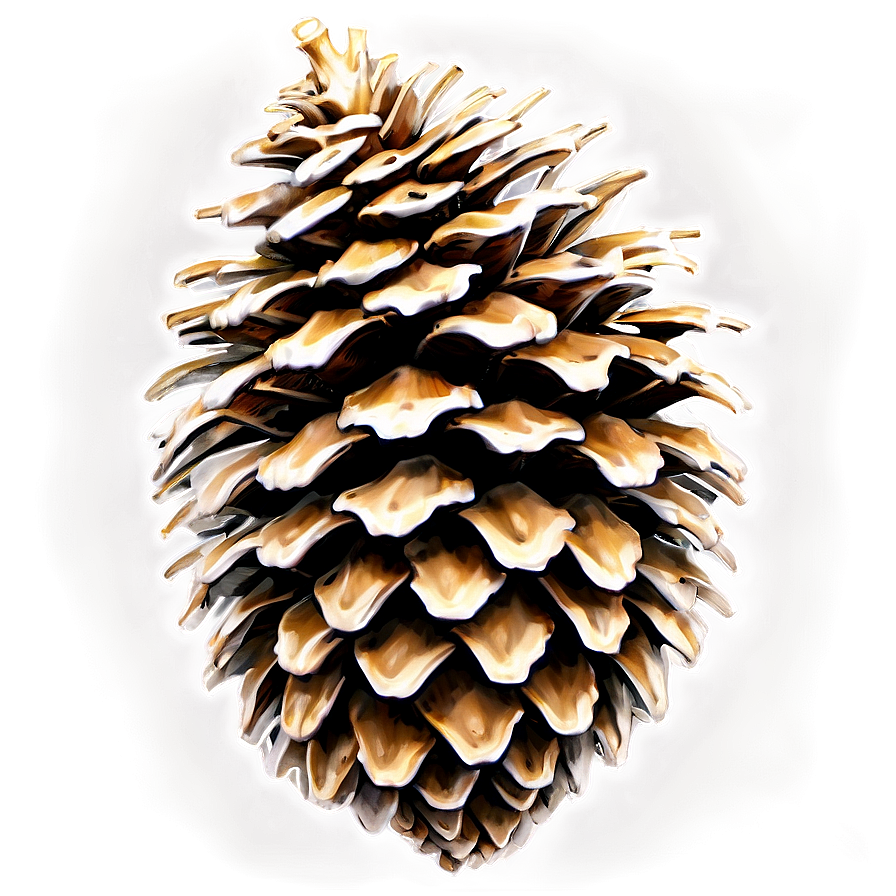 Detailed Pine Cone Png 06202024 PNG image