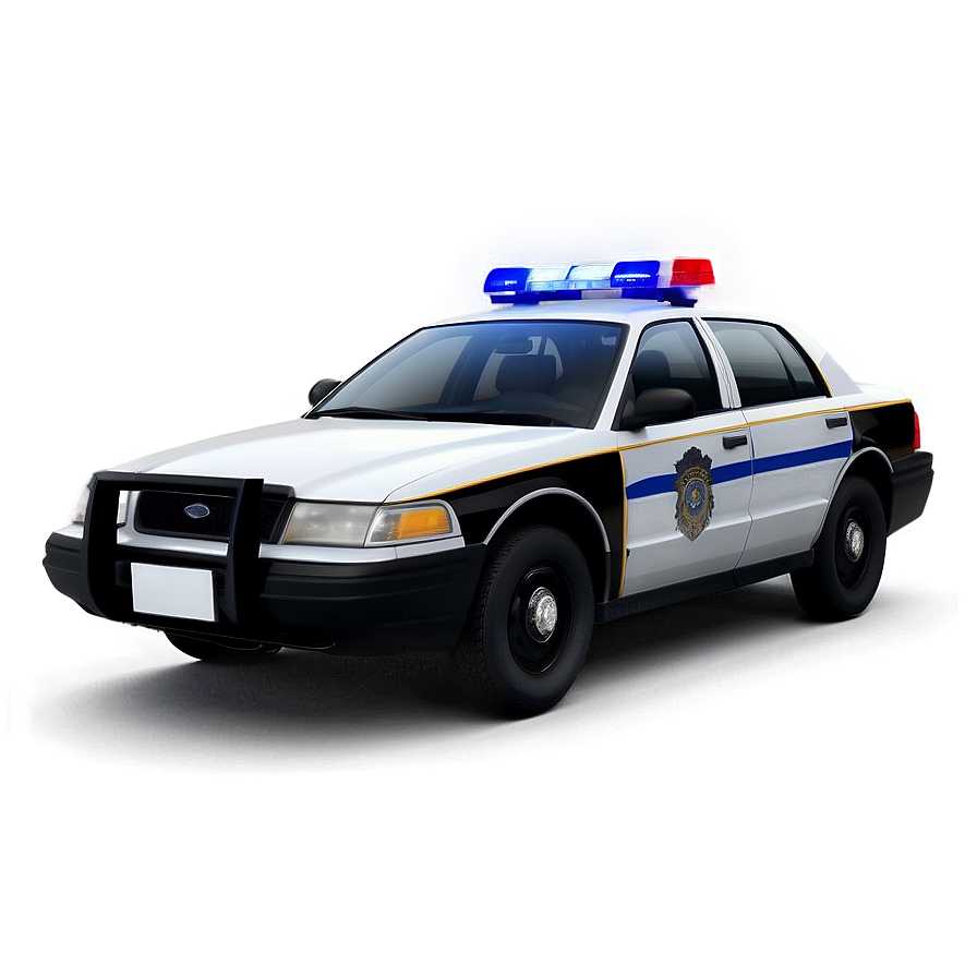 Detailed Police Car Design Png 54 PNG image