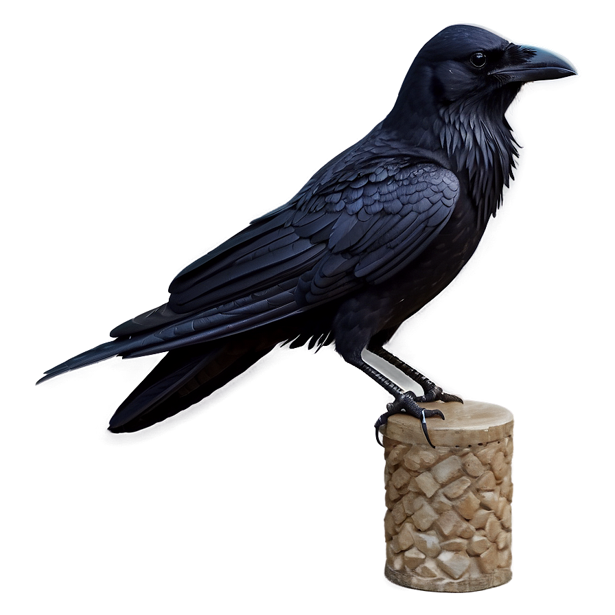 Detailed Raven Png 21 PNG image