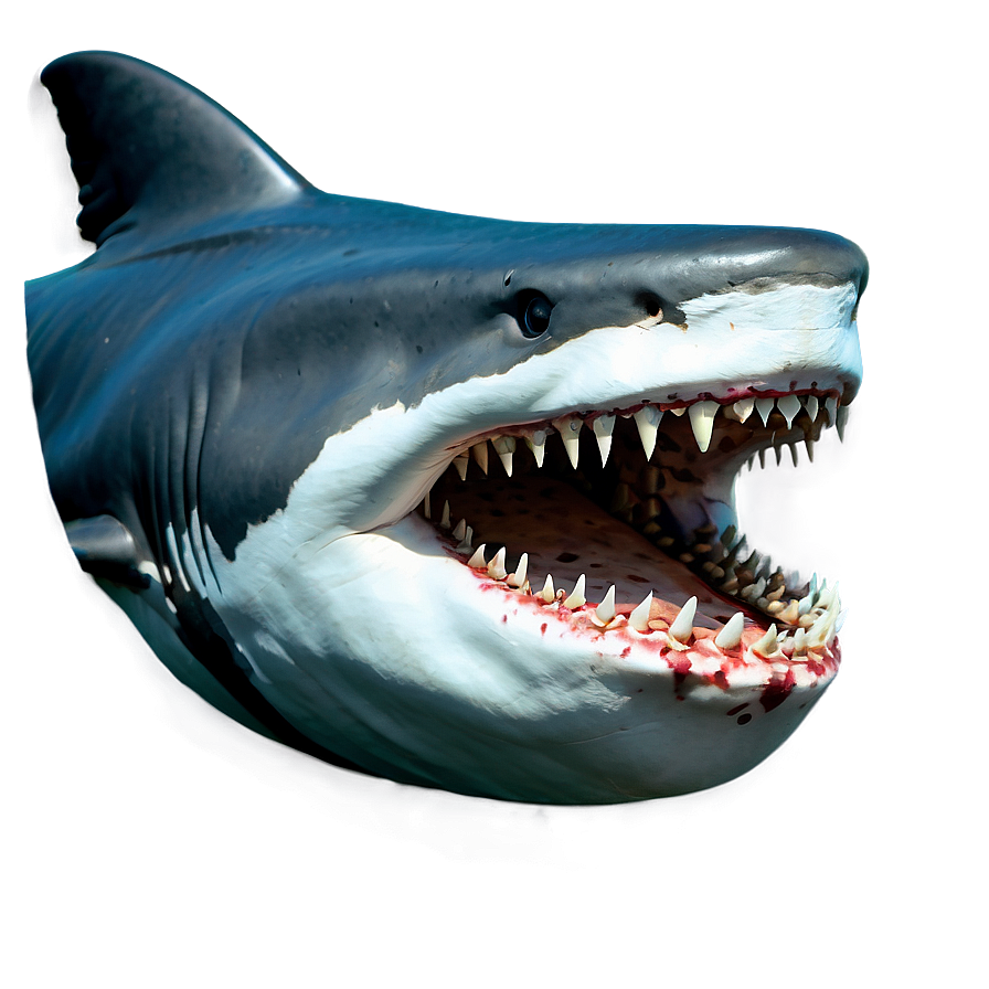 Detailed Shark Jaw Drawing Png 06292024 PNG image