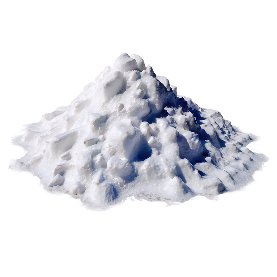 Detailed Snow Pile Png 06212024 PNG image