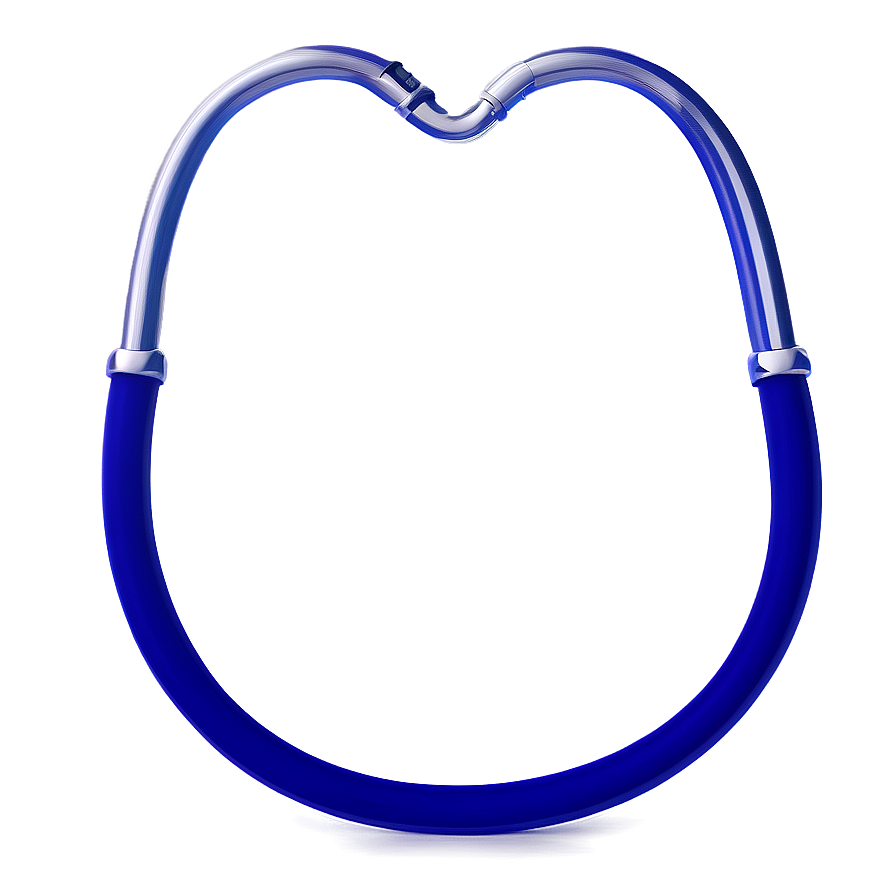 Detailed Stethoscope Heart Png 06282024 PNG image