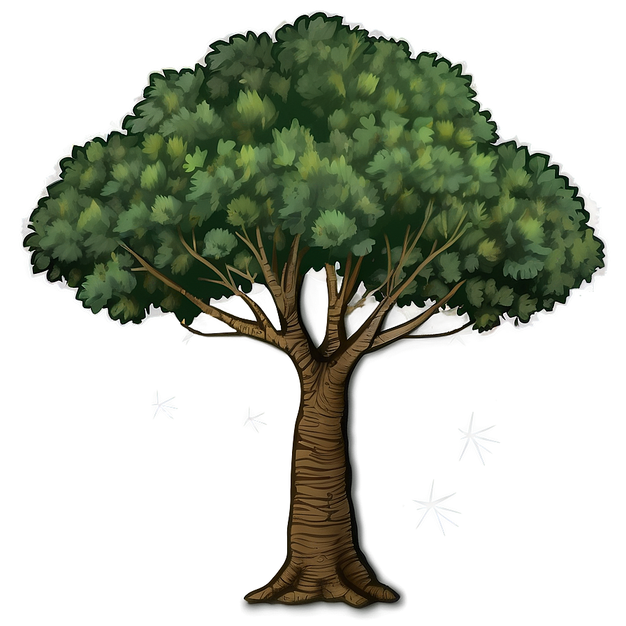 Detailed Tree Elevation Png 39 PNG image