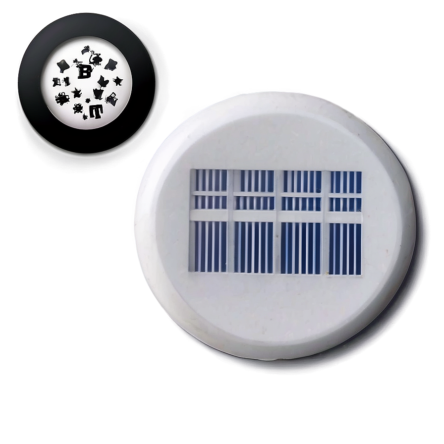 Detailed White Button Png 06272024 PNG image