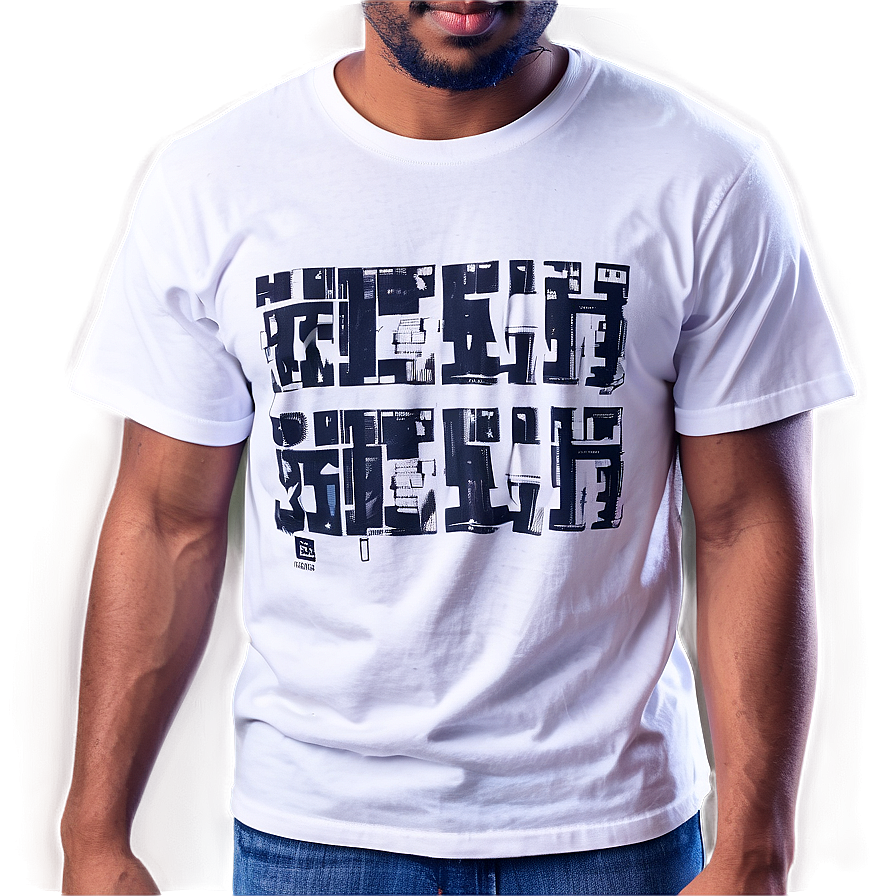 Detailed White Tee Png 58 PNG image