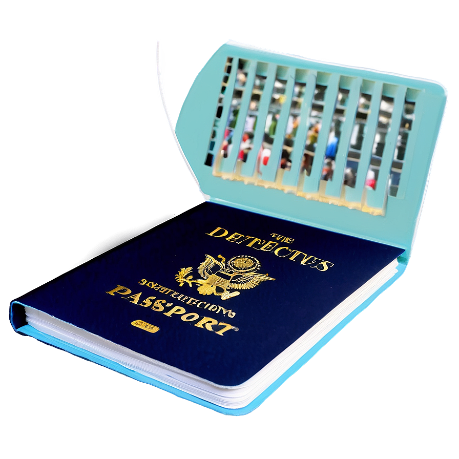 Detective's Passport Clue Png Dte7 PNG image