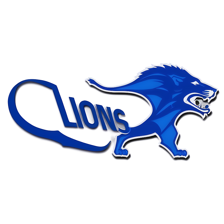 Detroit Lions Logo Transparent Background Png 48 PNG image