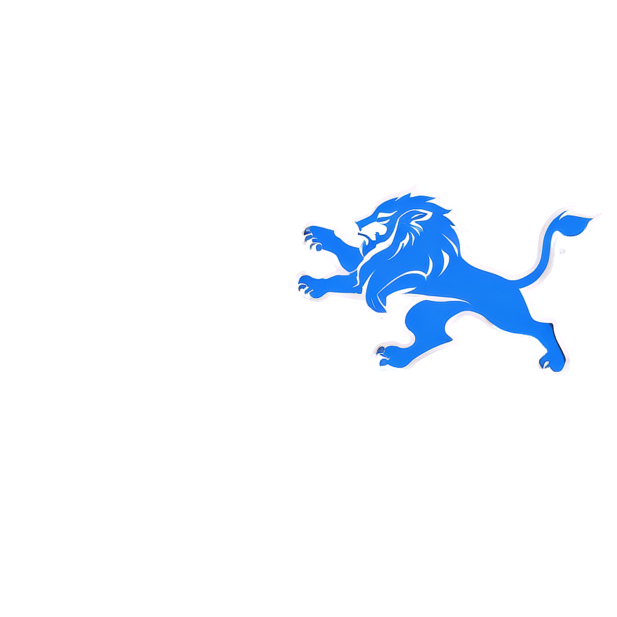 Detroit Lions Logo Unique Design Png 05252024 PNG image