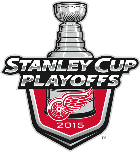 Detroit Red Wings2015 Stanley Cup Playoffs Logo PNG image